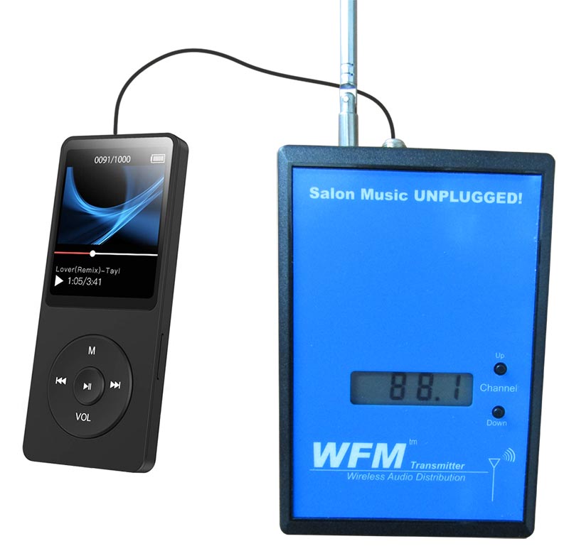 WFM Transmitter with MP3 player